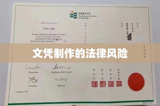萨尔图文凭制作的法律风险